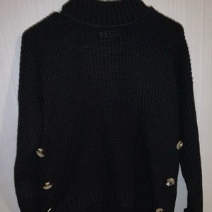 Black XL knitted sweater